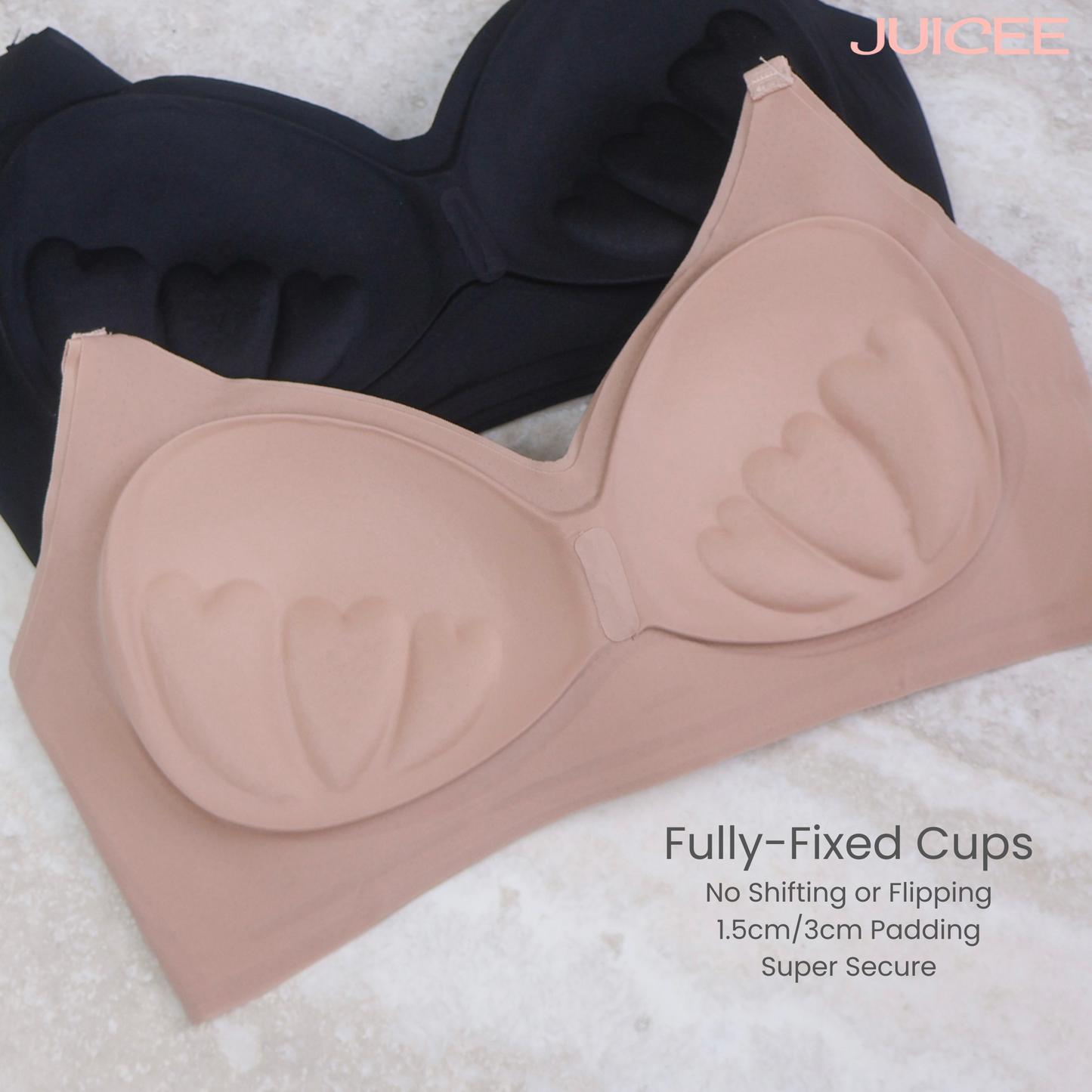 NUDEE BRA - Ultra Push-Up Seamless Wireless Bra