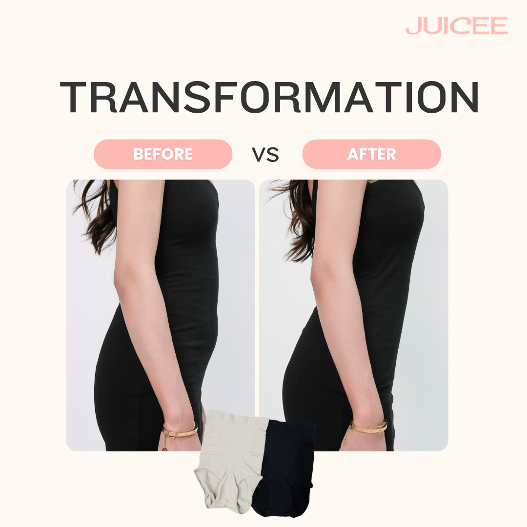 SCULPT SERIES High-Waisted Ultra Compression Shapewear (NUDE/BLACK)