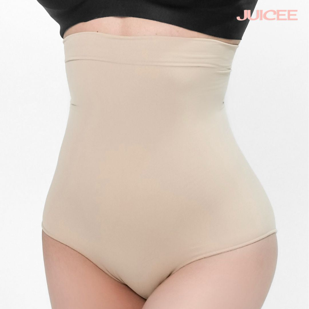 SCULPT SERIES High-Waisted Ultra Compression Shapewear (NUDE/BLACK)