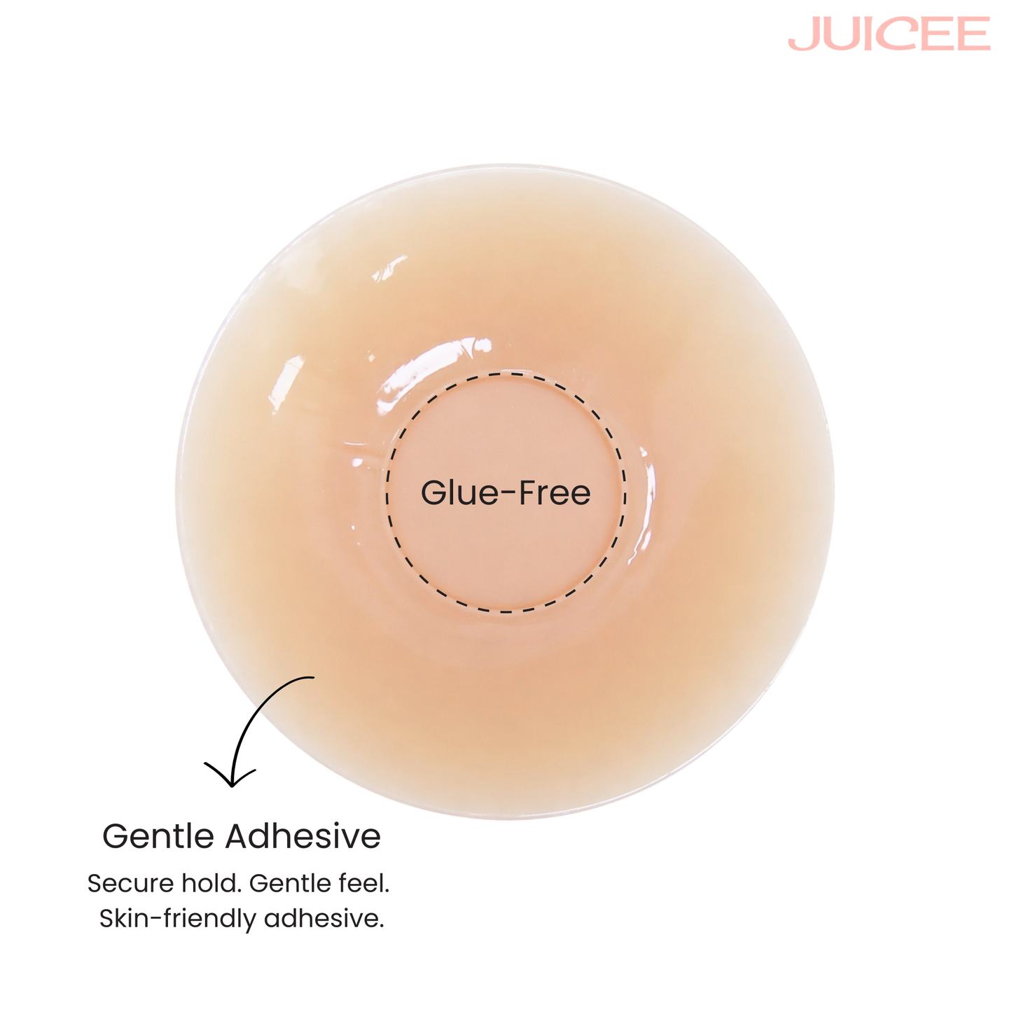 Semi-Adhesive Nipple Stickers for Secure Hold & Comfort