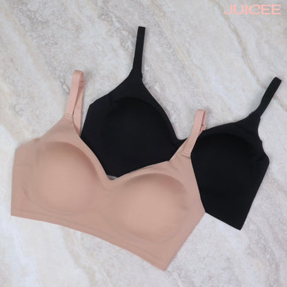 (BUNDLE) NUDEE BRA - Ultra Push-Up Seamless Wireless Bra