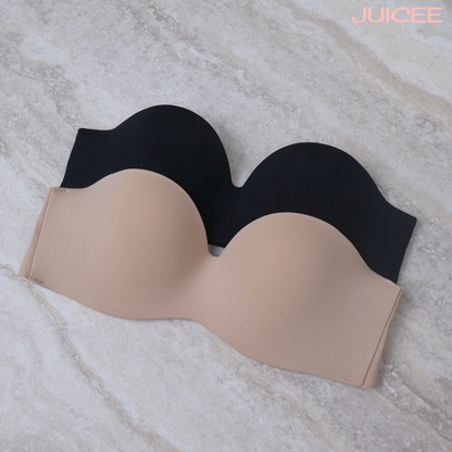 Perkee Seamless Strapless Push Up Bra